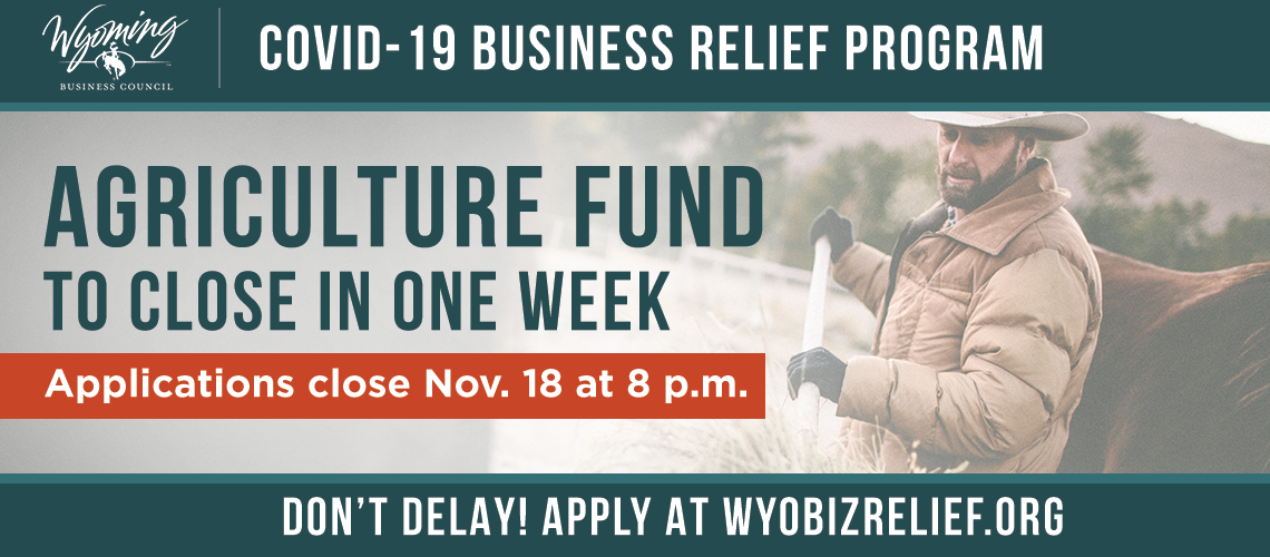 Ag Fund Closes in One Week