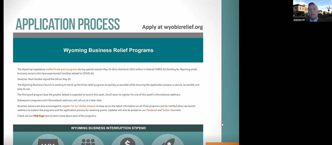 Business Council adds four webinars explaining business relief grant
