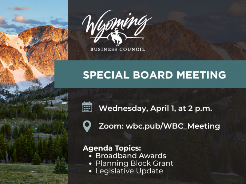 FBLI April 1 Special Board Meeting