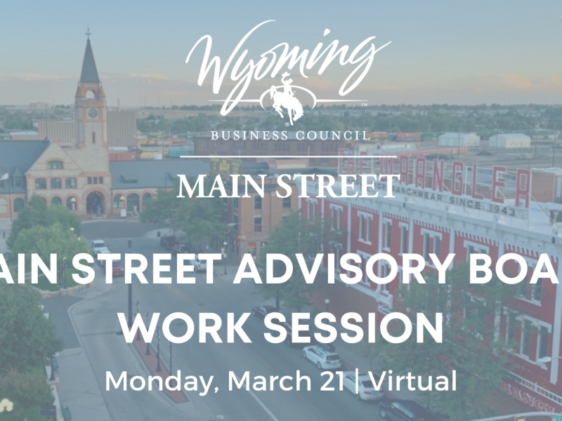 March 21 Advisory Board Meeting