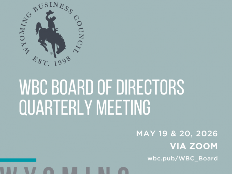 WBC Board of Directors and Staff Meet Virtually May 19 & 20, 2026
