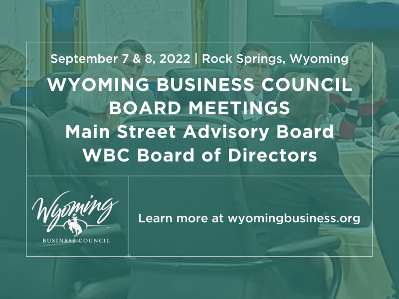 WBC Board Mtgs Rock Springs Sept 22 (Facebook Cover)