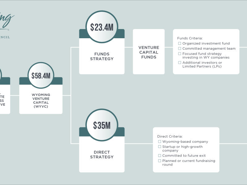 WBC_SSBCI_VentureCapitalFundInfo-Digital Horizontal Wyoming Venture Capital flow graphic